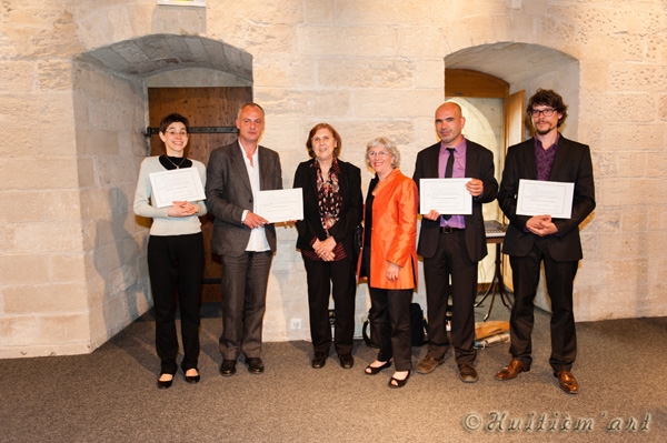Photographie de la remise du prix Pierre Mercier au Palais des Papes à Avignon réalisée par Huitièm'art, photographe à Avignon (Vaucluse)